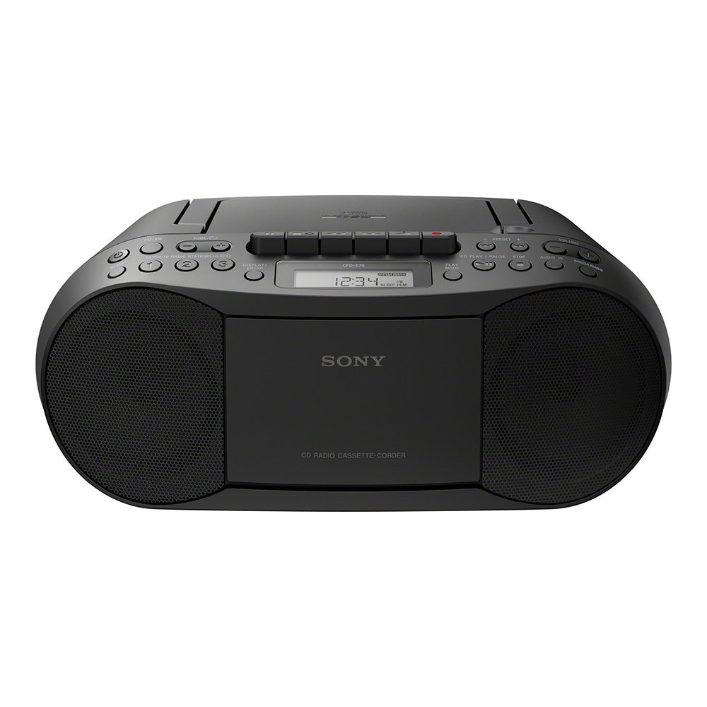 Φορητό ράδιο/CD player SONY Boombox CFDS70B.CED μαύρο