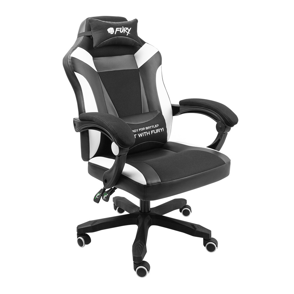 Gaming Chair FURY Avenger M+ NFF-1710 black/white | Stephanis