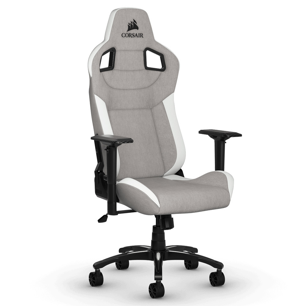 Gaming Chair CORSAIR T3 Rush CF-9010030-WW white/grey
