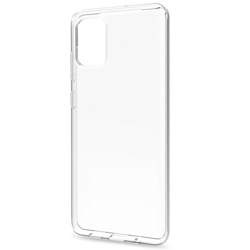 Back Cover Case for Samsung Galaxy A71 (A715) CELLY GELSKIN887 transparent