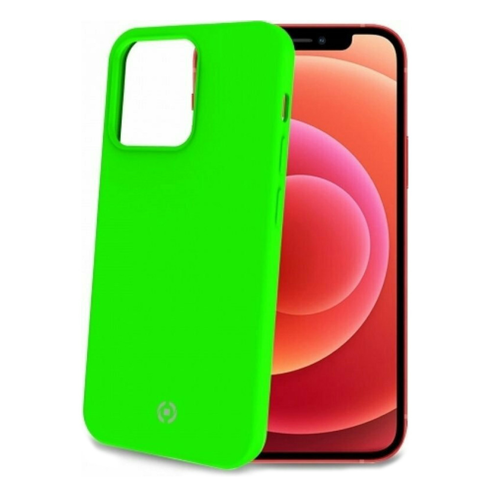 Back Cover Case for iPhone 13 Pro Max CELLY Cromo CROMO1009GNF green