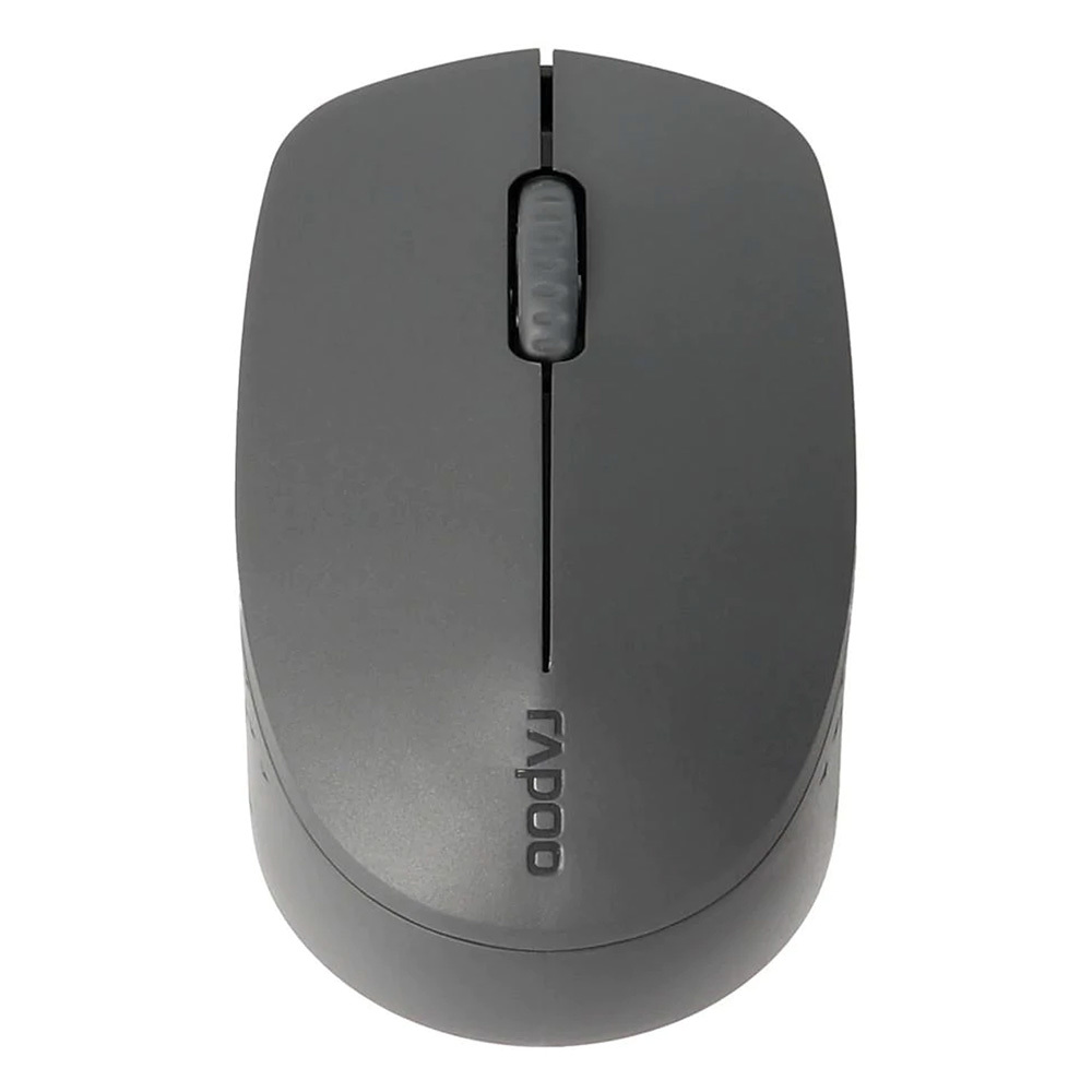 Cordless Mouse Οptical RAPOO Multi-mode M100 Silent grey