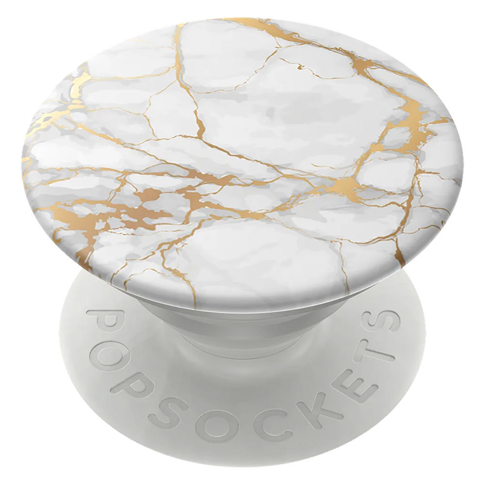 Popsocket Grip stand POPSOCKETS Dove gold marble 801632