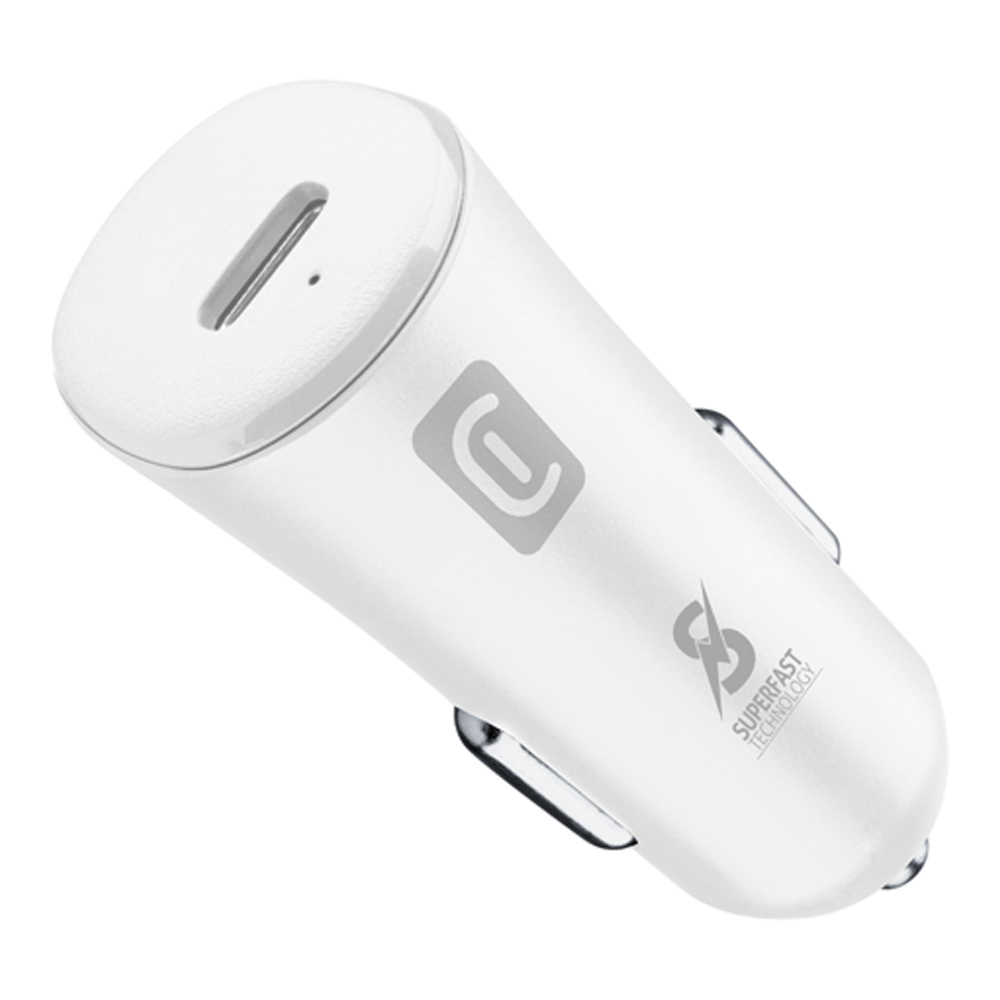 Car Charger USB-C (PD) CELLULARLINE CBRSMUSBCPD25WW white
