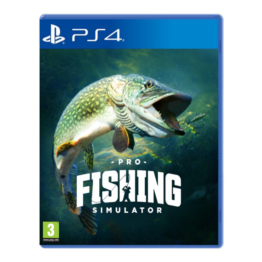 PS4 game Pro Fishing Simulator