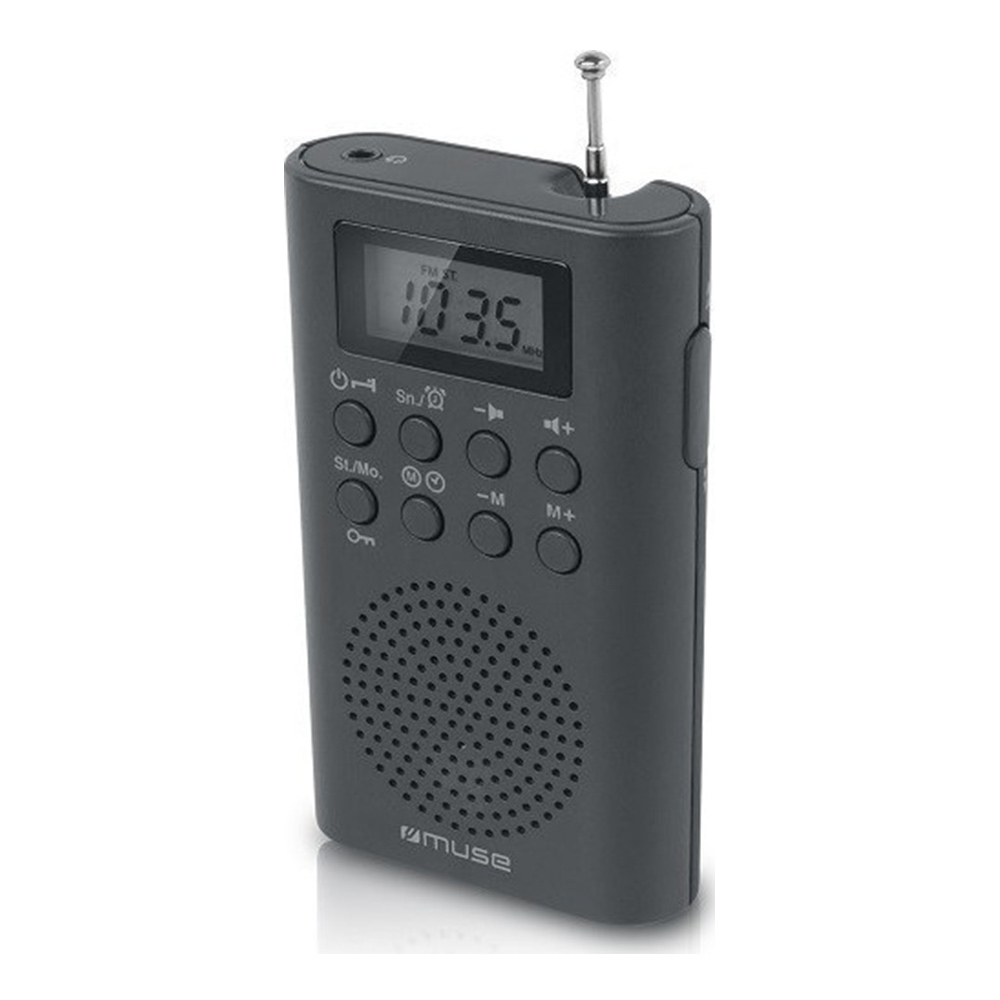 Portable Radio MUSE M-03R black | Stephanis