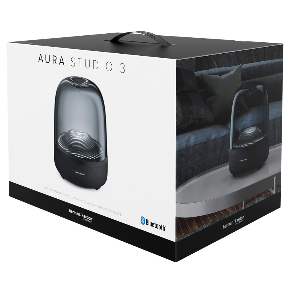 black 3 Bluetooth HKAURAS3BLKEU HARMAN Studio | Speaker KARDON Stephanis Aura